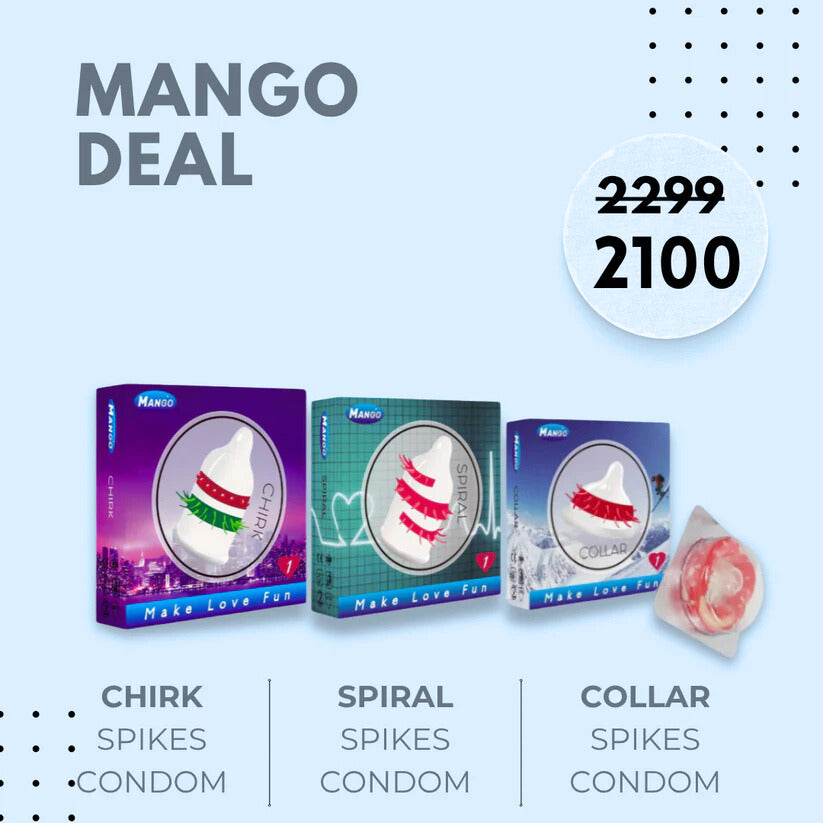 Mango Condom 3 in 1 Deal