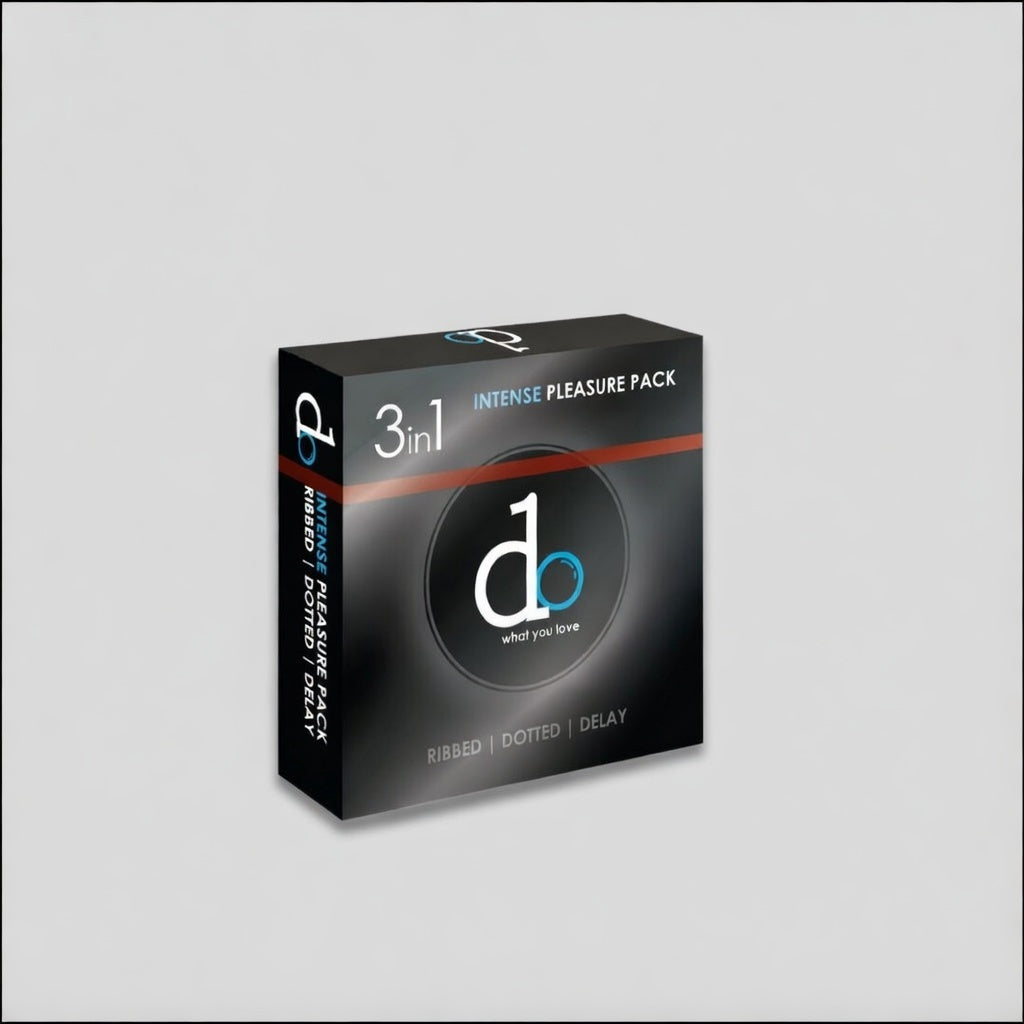 Do Intense Pleasure pack of 3 Condoms