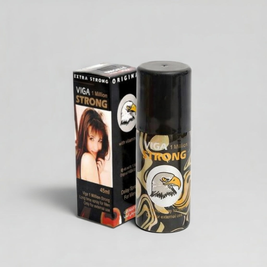 VIGA 1 Million Strong Delay Spray 45ml | Last Longer in Bed With Vitamin E