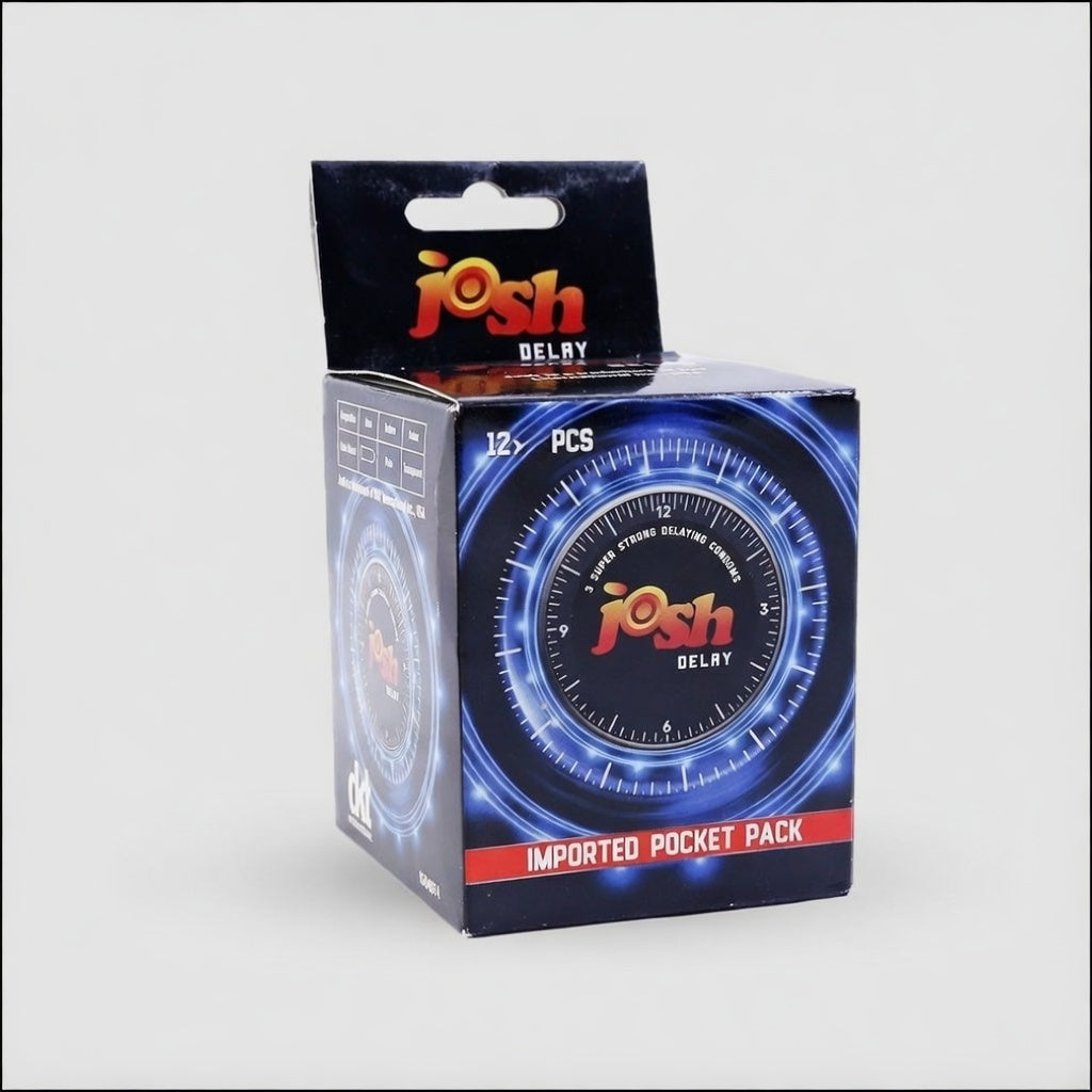 JOSH Delay Condoms Complete Box Pack of 36 Condoms