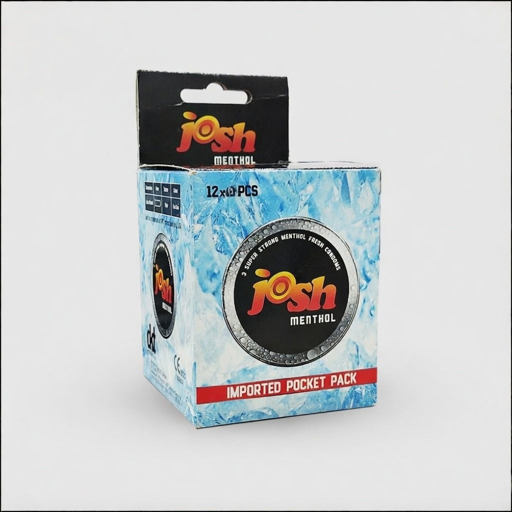 JOSH Menthol Complete Box Pack of 48 Condoms